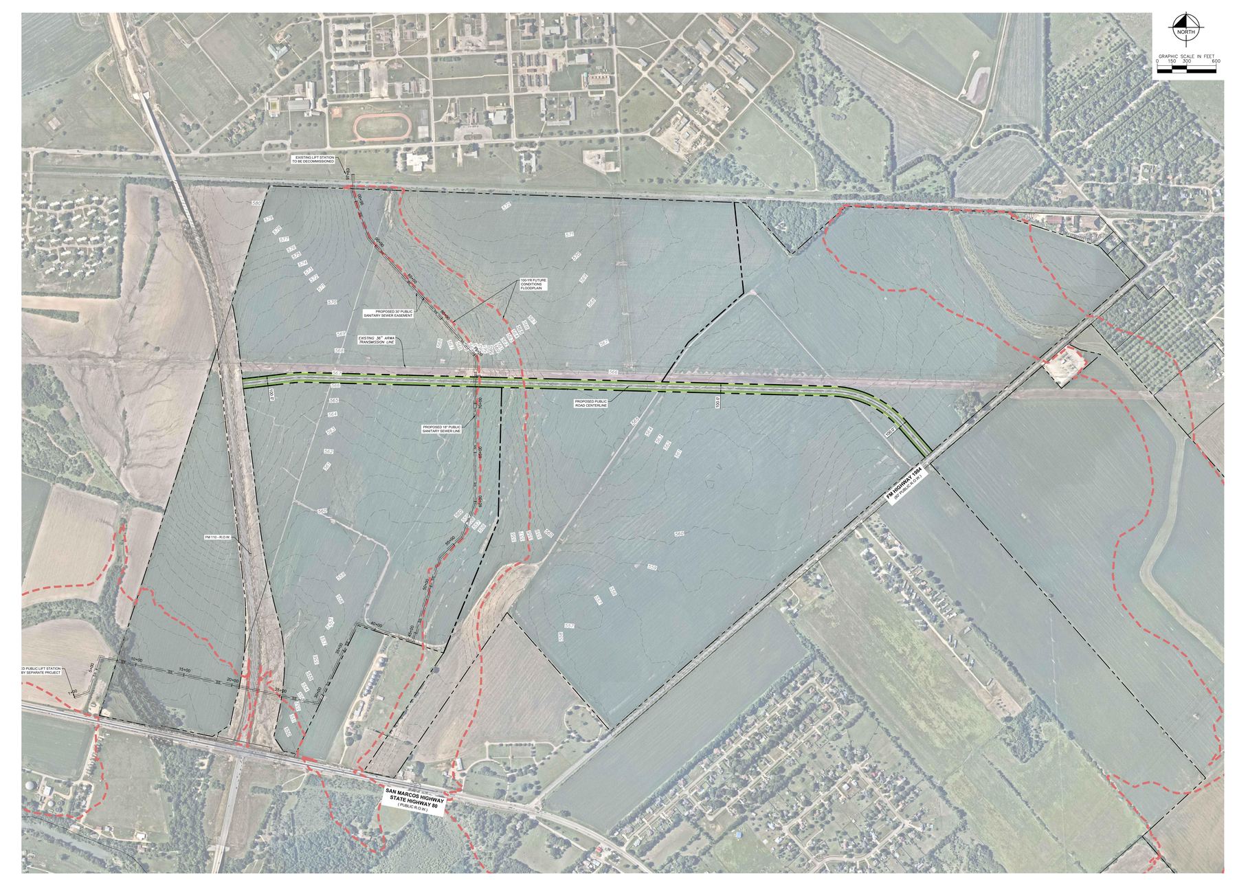 Sanitary Sewer Planning Exhibit
